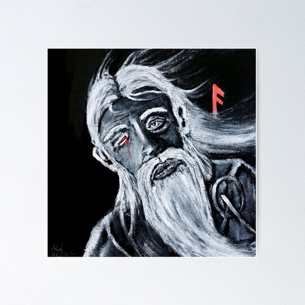 Item preview, Mimir's Well where Odin sacrificed an eye to gain wisdom. designed and sold by melbeasleyarts.