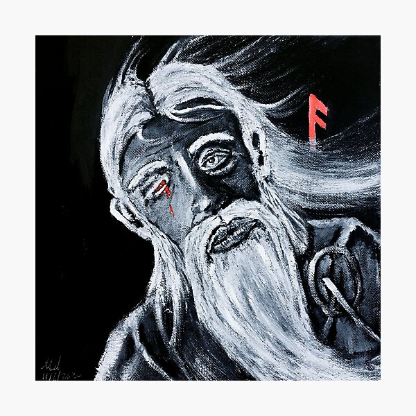 Item preview, Mimir's Well where Odin sacrificed an eye to gain wisdom. designed and sold by melbeasleyarts.