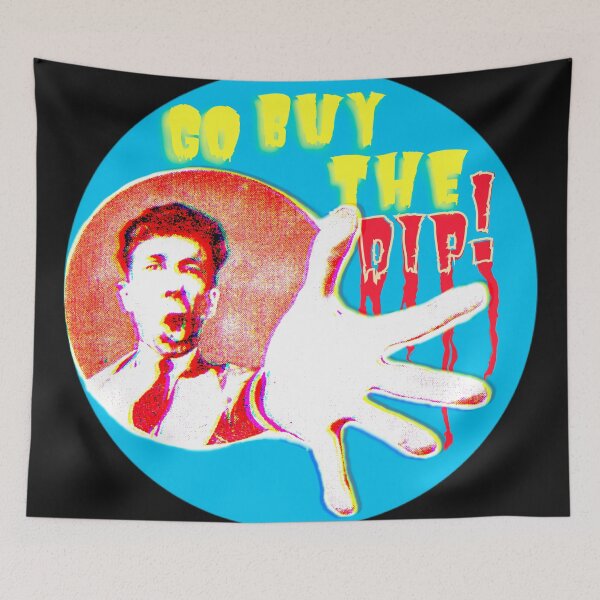 Item preview, Buy the Dip | Crypto Hodler | Vintage | Light Blue | Pop Aesthetics designed and sold by spinolator.