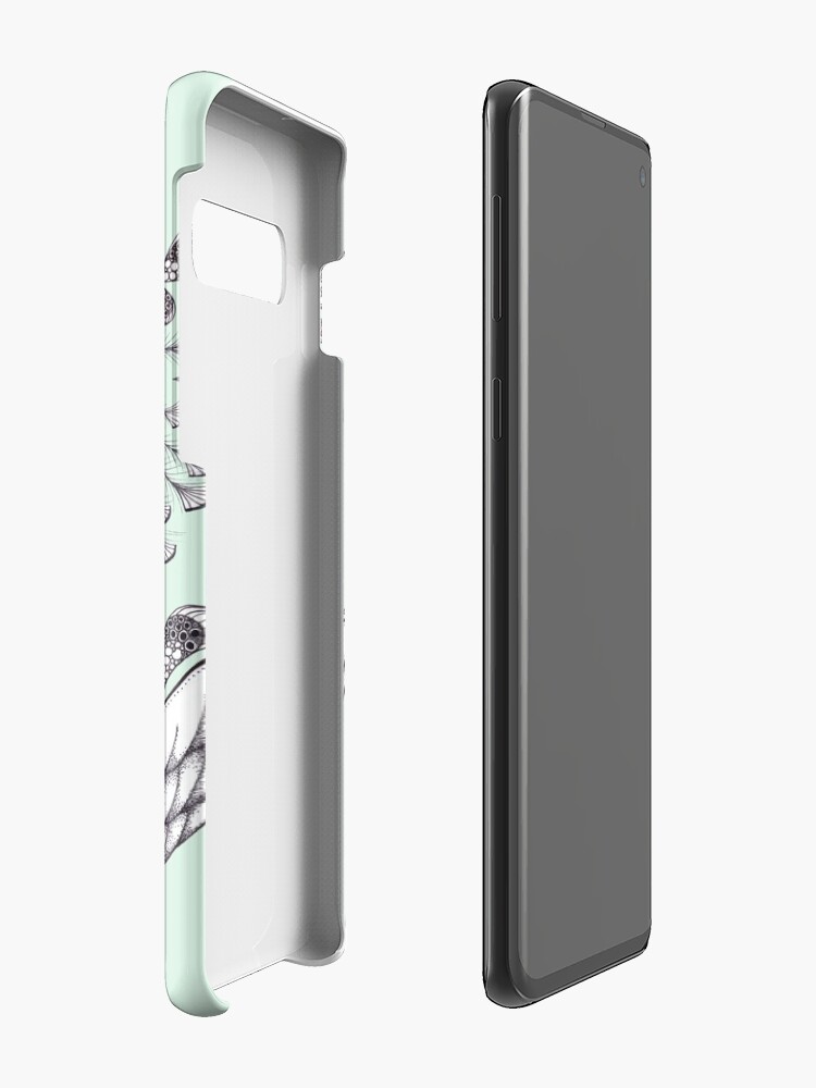 Alternate view of Fly Away my Fair Feather Sweetheart Case & Skin for Samsung Galaxy