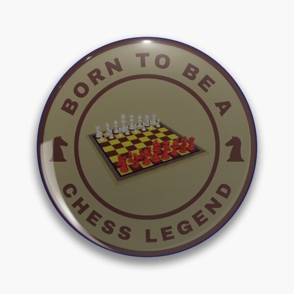 Item preview, Born to be a Chess legend designed and sold by fev-rocks.