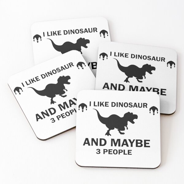 Item preview, I Like Dinosaur And Maybe 3 People designed and sold by imaneless.