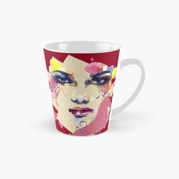 Item preview, Mystical Face of a Woman Graphic Psychedelic abstract art, graphic psychedelic abstract art, trippy graphic psychedelic arte abstracto designed and sold by Adri Barnard.