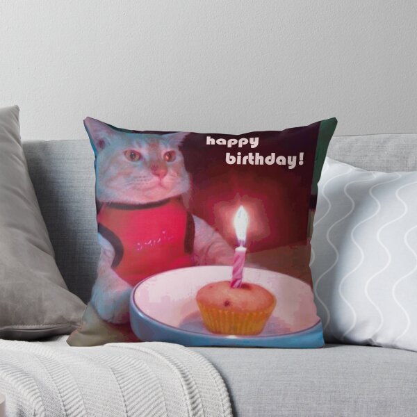 Item preview, happy birthday cat! designed and sold by MehranZetzsche.
