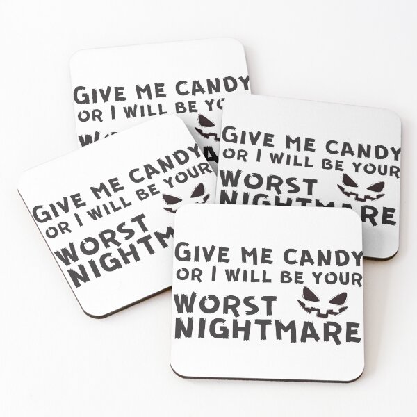 Item preview, Halloween for toddlers and kids - give me candy or I will be your worst nightmare designed and sold by Smileycreation.