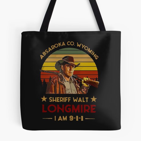 Item preview, Craig Johnson Absaroka Co Wyoming Sheriff Walt Longmire I am 911 vintage shirt designed and sold by Baum Ignaz.