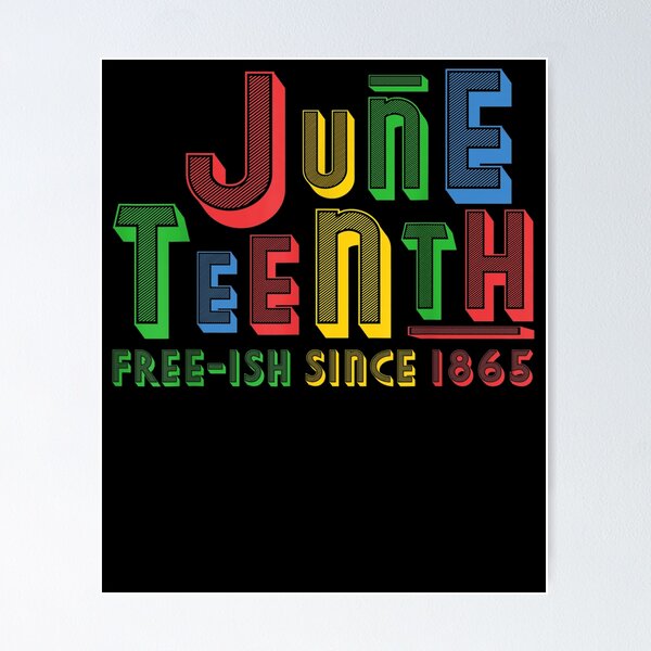 Item preview, June Nth Celebration Free Ish Since 1865 Retro  designed and sold by maizreo.