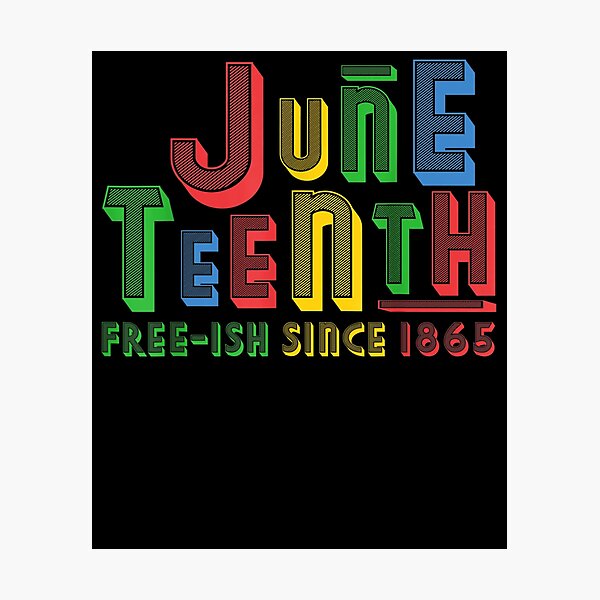 Item preview, June Nth Celebration Free Ish Since 1865 Retro  designed and sold by maizreo.