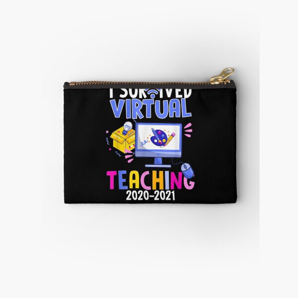 Item preview, I Survived Virtual Teaching Teacher End Of School 2021  designed and sold by anniet33.