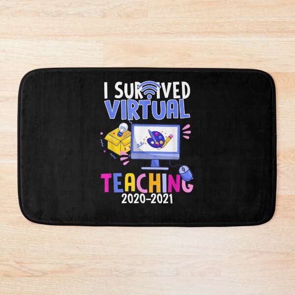 Item preview, I Survived Virtual Teaching Teacher End Of School 2021  designed and sold by anniet33.