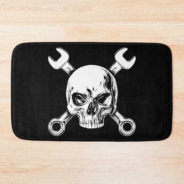 Item preview, mechanics skull designed and sold by drizzd.