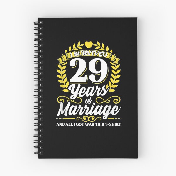 Item preview, I Survived 29 Years Of Marriage 29th Wedding Anniversary  designed and sold by anniet33.