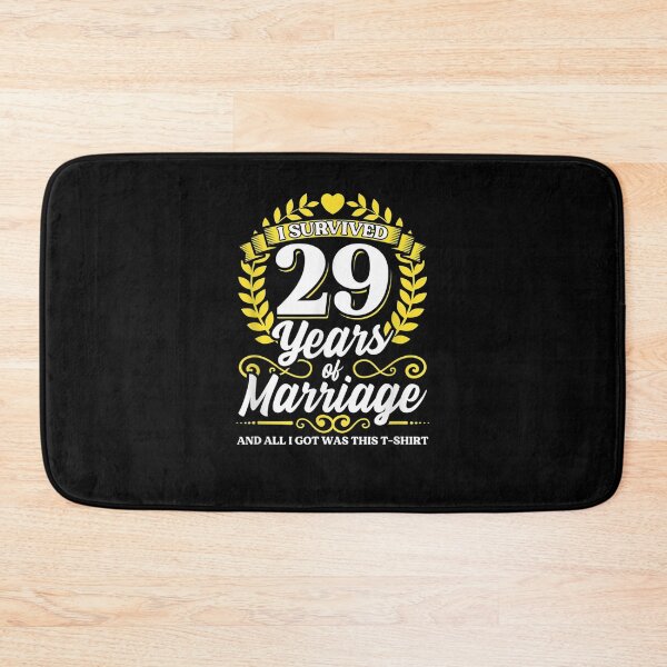 Item preview, I Survived 29 Years Of Marriage 29th Wedding Anniversary  designed and sold by anniet33.