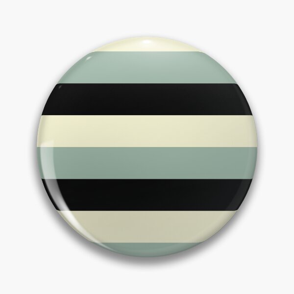 Item preview, 3 Large BLACK, CREAM and MUTED GREEN Horizontal STRIPES designed and sold by RachelMacht.