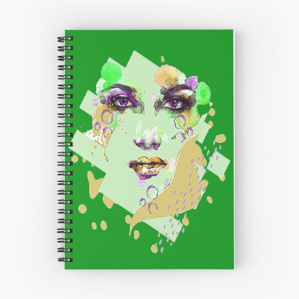Item preview, Mystical Face of a Woman Graphic Psychedelic abstract art, nr 2, graphic psychedelic abstract art, trippy graphic psychedelic arte abstracto designed and sold by Adri Barnard.