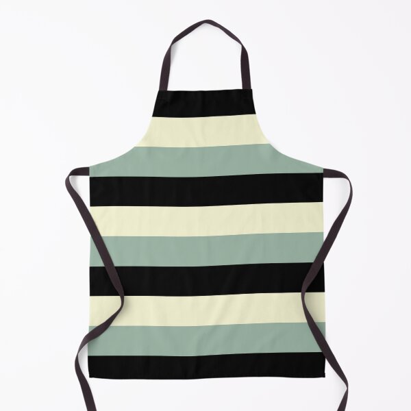 Item preview, 3 Large BLACK, CREAM and MUTED GREEN Horizontal STRIPES designed and sold by RachelMacht.