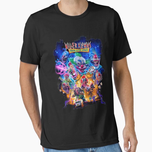 KILLER-KLOWNS-FROM-OUTER-SPACE_-THE-INVASION-T-SHIRT-CAVITYCOLORS,-LLC Essential T-Shirt