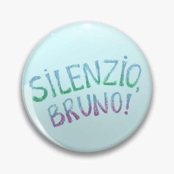 Item preview, Silenzio, Bruno! Luca movie designed and sold by BCCOLLECTION.