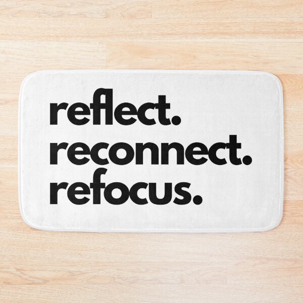 Item preview, Reflect. Reconnect. Refocus. I. designed and sold by TheNordicDesign.