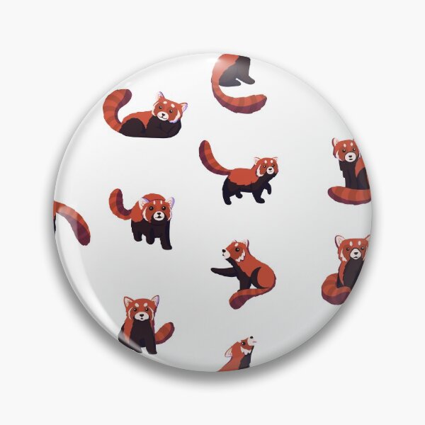 Item preview, Red Panda Pattern designed and sold by jastinamor.