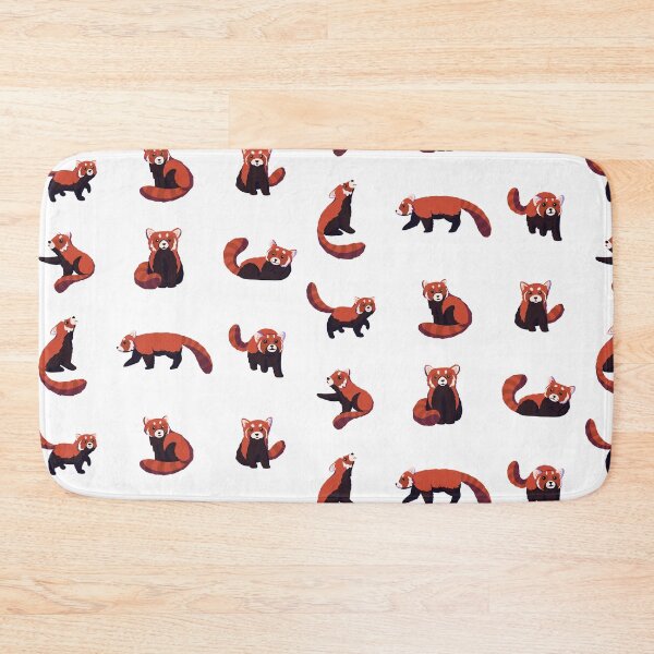 Item preview, Red Panda Pattern designed and sold by jastinamor.
