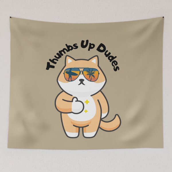 Item preview, Baby Dogecoin Doge Baby Meme Thumbs Up Dudes Sunglasses Beach Baby Doge designed and sold by NFTDesignsBLV.