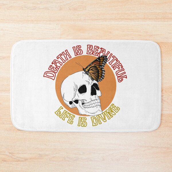 Item preview, death is beautiful , life is divine gothic design designed and sold by Phiiilo.