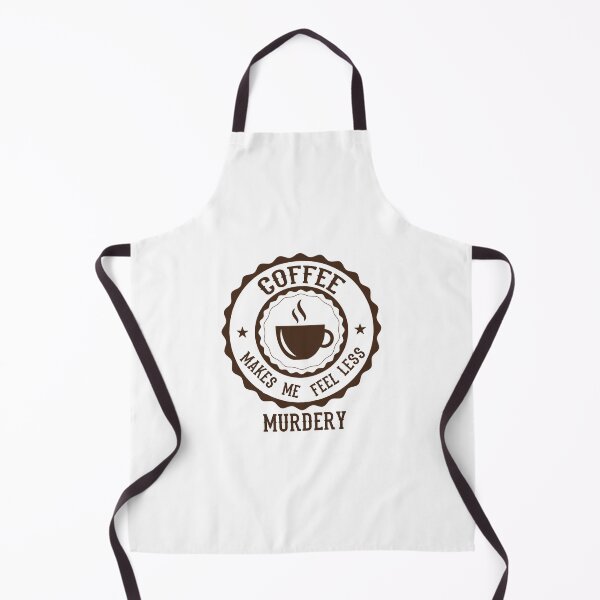 Item preview, Coffee Makes Me Feel Less Murdery designed and sold by obedtheartist.