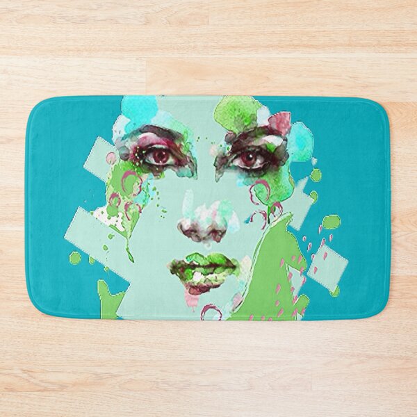 Item preview, Mystical Face of a Woman Graphic Psychedelic abstract art, nr 3, graphic psychedelic abstract art, trippy graphic psychedelic arte abstracto designed and sold by Adri Barnard.