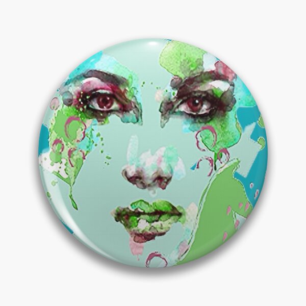 Item preview, Mystical Face of a Woman Graphic Psychedelic abstract art, nr 3, graphic psychedelic abstract art, trippy graphic psychedelic arte abstracto designed and sold by Adri Barnard.