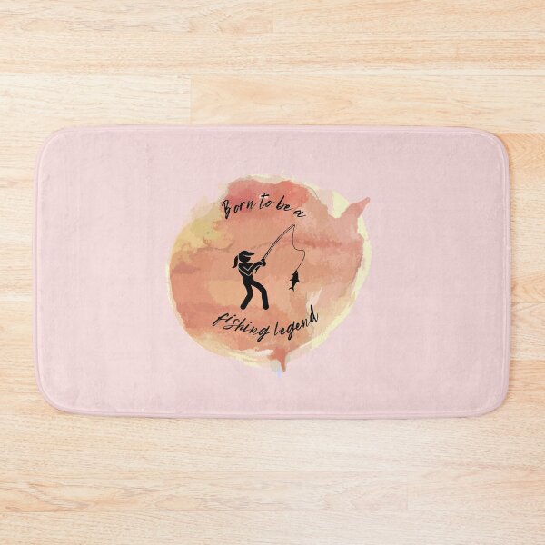 Item preview, Born to be a fishing legend - Woman designed and sold by PlumNearly.