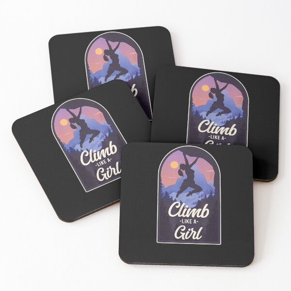 Item preview, Rock Climbing Climber Climb Like A Girl  designed and sold by maizreo.