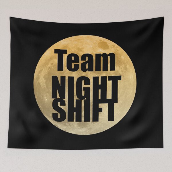 Item preview, Team Night Shift designed and sold by CraftCloud.