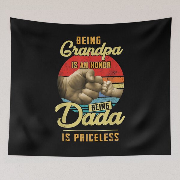 Item preview, Mens Being A Dad Is An Honor Being A Dada Is Priceless  designed and sold by anniet33.