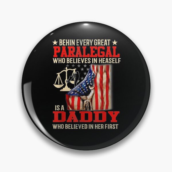 Item preview, Behind Great Paralegal Who Believes In Herself Is A Dad  designed and sold by maizreo.