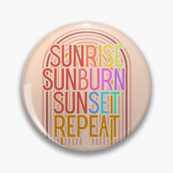 Item preview, Sunrise Sunburn Sunset Repeat designed and sold by Mixture-DESIGN.