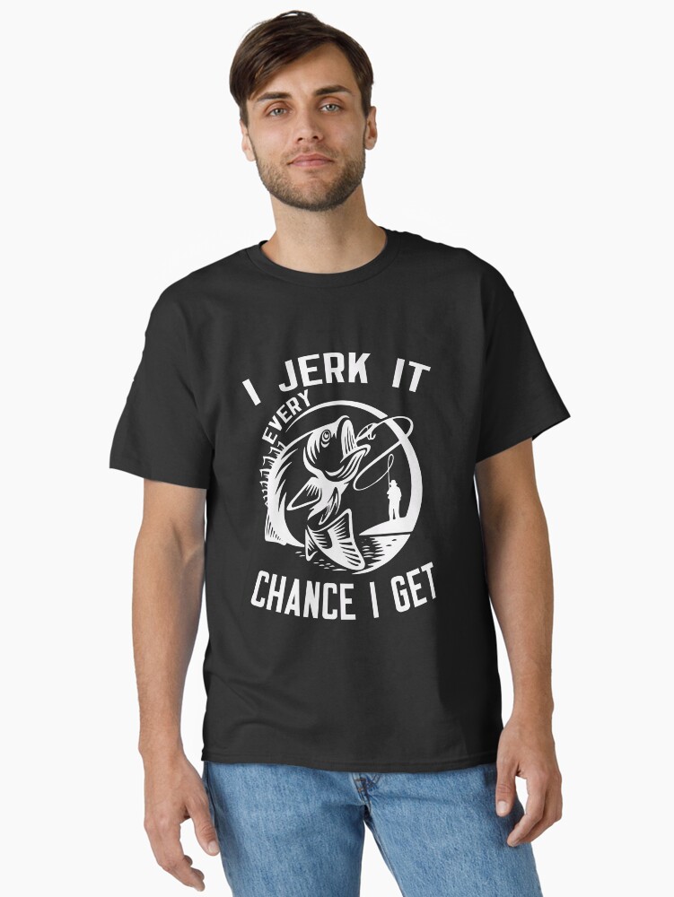 Imagen 1 de 7, Camiseta clásica con la obra Lo hago con mucha mas fuerza cada vez que puedo, diseñada y vendida por binly123.