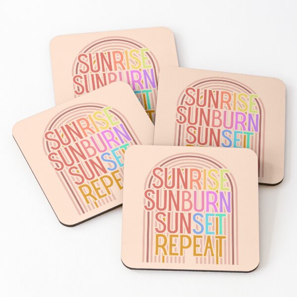 Item preview, Sunrise Sunburn Sunset Repeat designed and sold by Mixture-DESIGN.