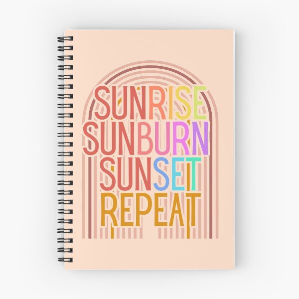 Item preview, Sunrise Sunburn Sunset Repeat designed and sold by Mixture-DESIGN.