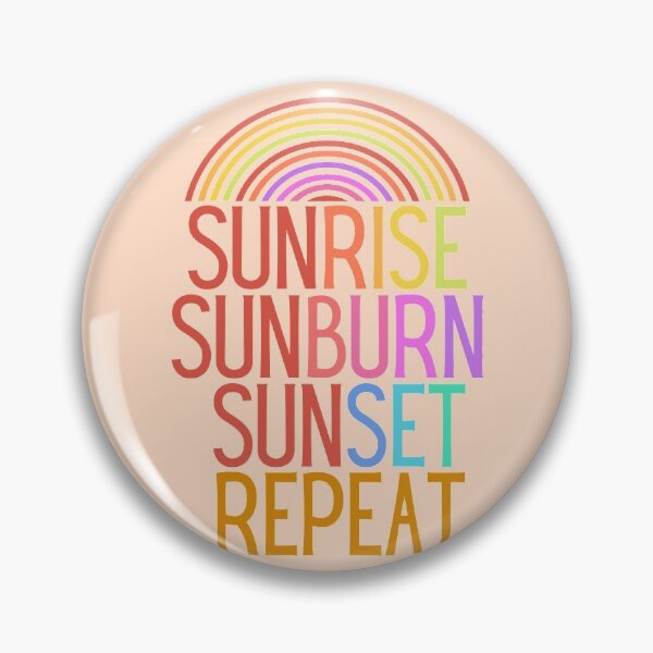 Item preview, Sunrise Sunburn Sunset Repeat designed and sold by Mixture-DESIGN.