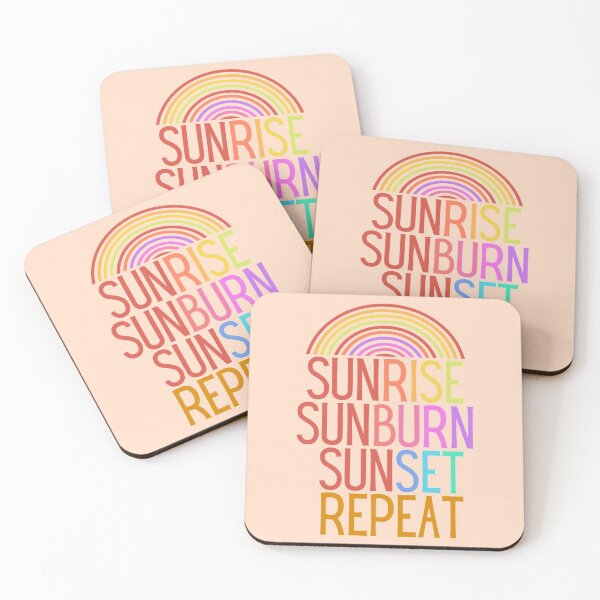 Item preview, Sunrise Sunburn Sunset Repeat designed and sold by Mixture-DESIGN.