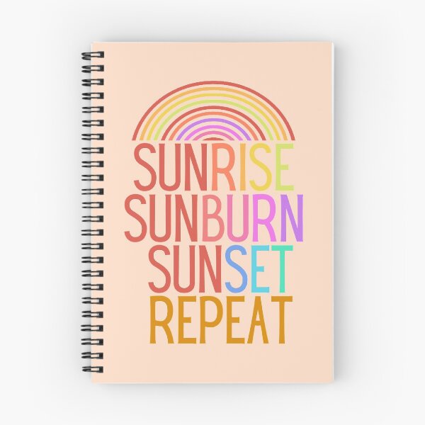 Item preview, Sunrise Sunburn Sunset Repeat designed and sold by Mixture-DESIGN.