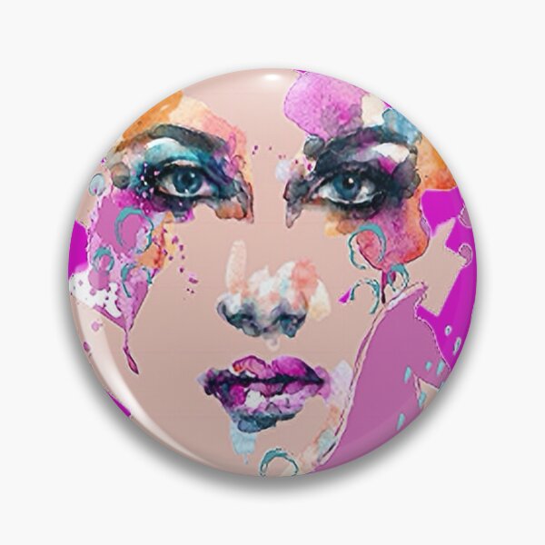 Item preview,  Mystical Face of a Woman Graphic Psychedelic abstract art, nr 4, graphic psychedelic abstract art, trippy graphic psychedelic arte abstracto designed and sold by Adri Barnard.