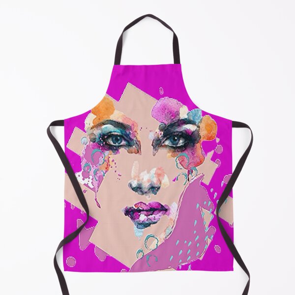 Item preview,  Mystical Face of a Woman Graphic Psychedelic abstract art, nr 4, graphic psychedelic abstract art, trippy graphic psychedelic arte abstracto designed and sold by Adri Barnard.