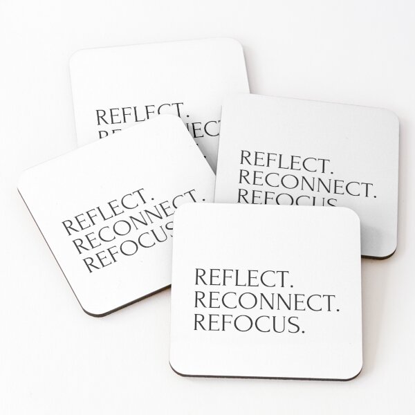 Item preview, Reflect. Reconnect. Refocus. II designed and sold by TheNordicDesign.