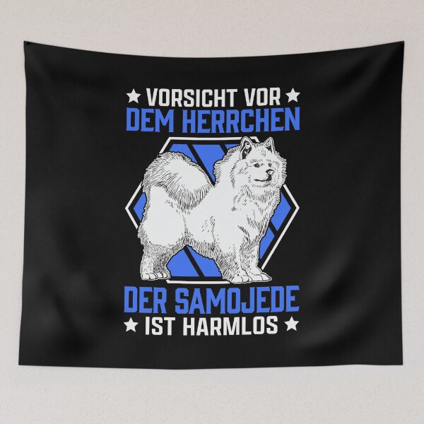 Item preview, Samoyed master sled dog Samojedenspitz designed and sold by madgrfx.