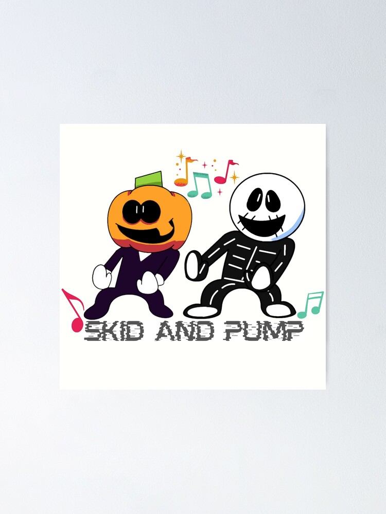 Friday Night Funkin Fnf Skid and Pump Spooky Month (Download Now) 