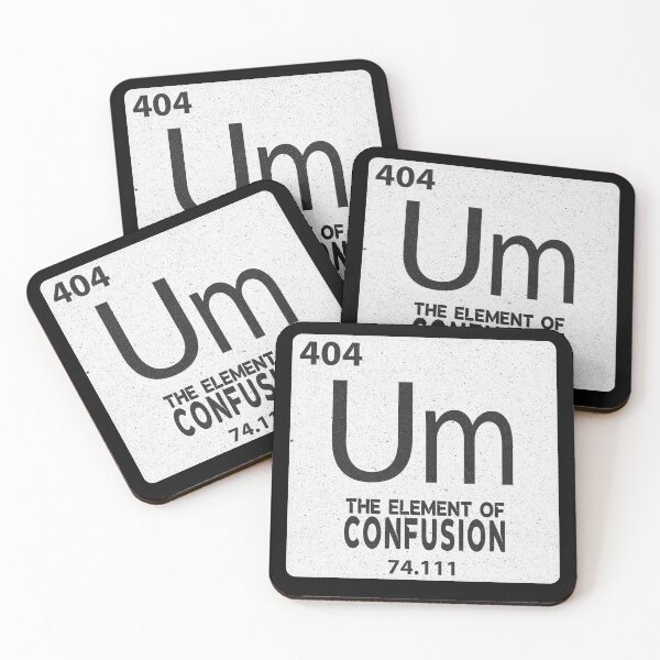 Item preview, the element of confusion designed and sold by Docartdesign.