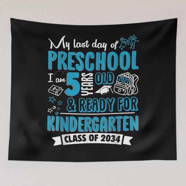 Item preview, Last Day Of School Last Day Of Preschool 5 Years Old  designed and sold by maizreo.