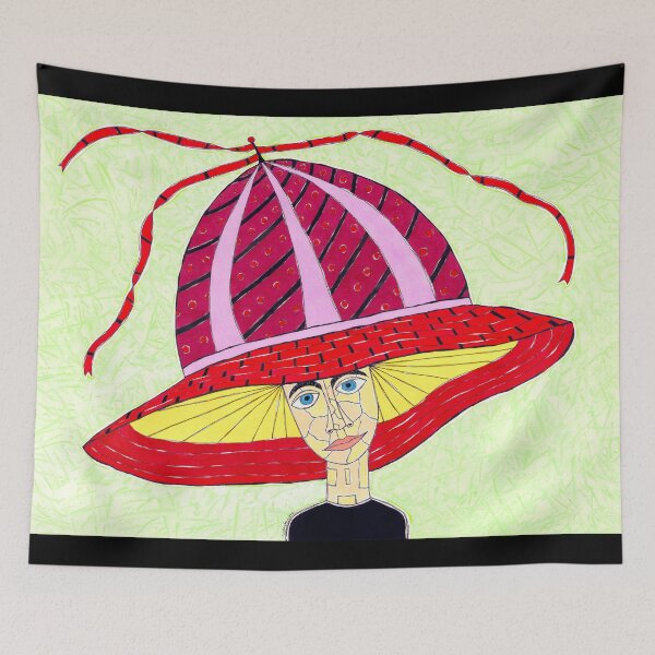 Item preview, 1970's English Summer Hat designed and sold by Jeremy Clayton.